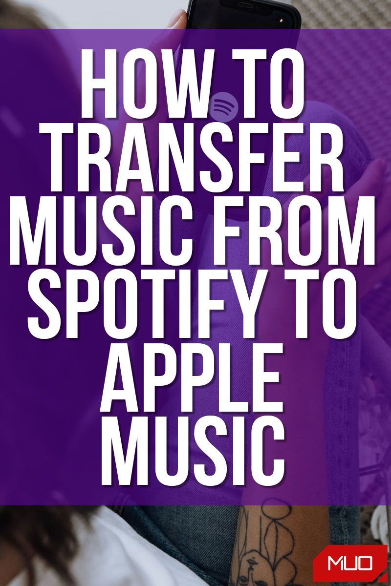 Transfer apple music playlist to spotify