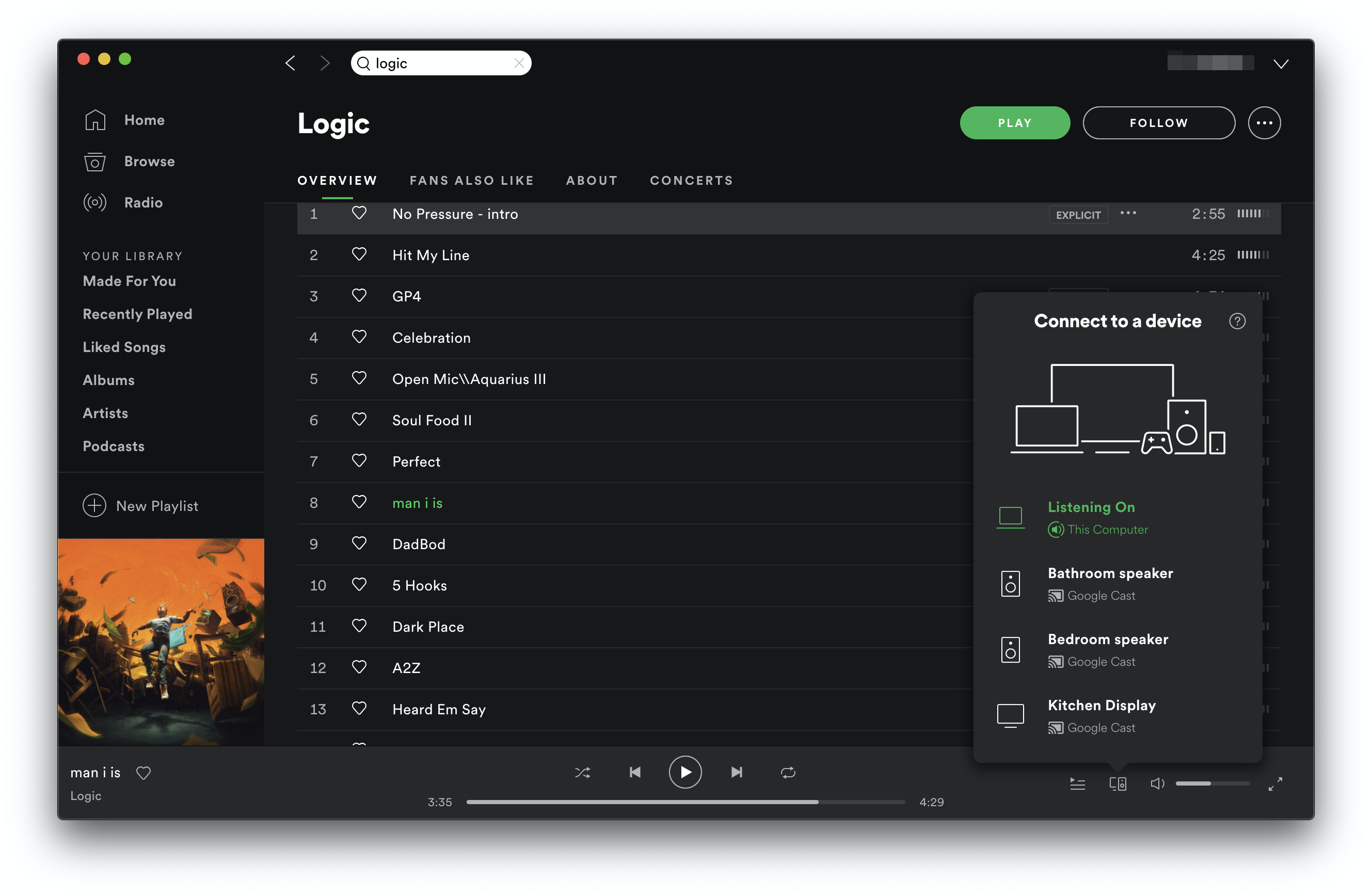 Spotify Mini Player Mac Free